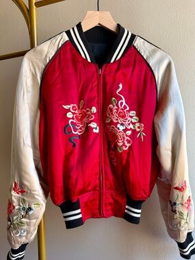 Bomber Jacket Esther Chen 100% silk